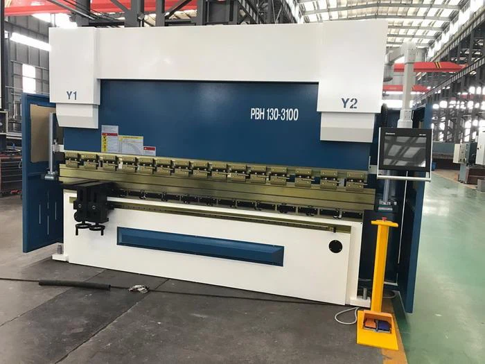 AHYW China Yawei PBH 110T 5 axis cnc synchro press brake factory 3m metal bending
