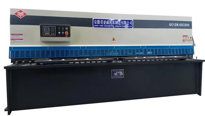 China Yawei made 3m sheet metal cutting shears manufactures